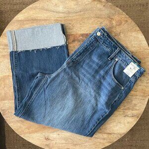 NEW 26W Women's Dark Wash High Rise Jeans